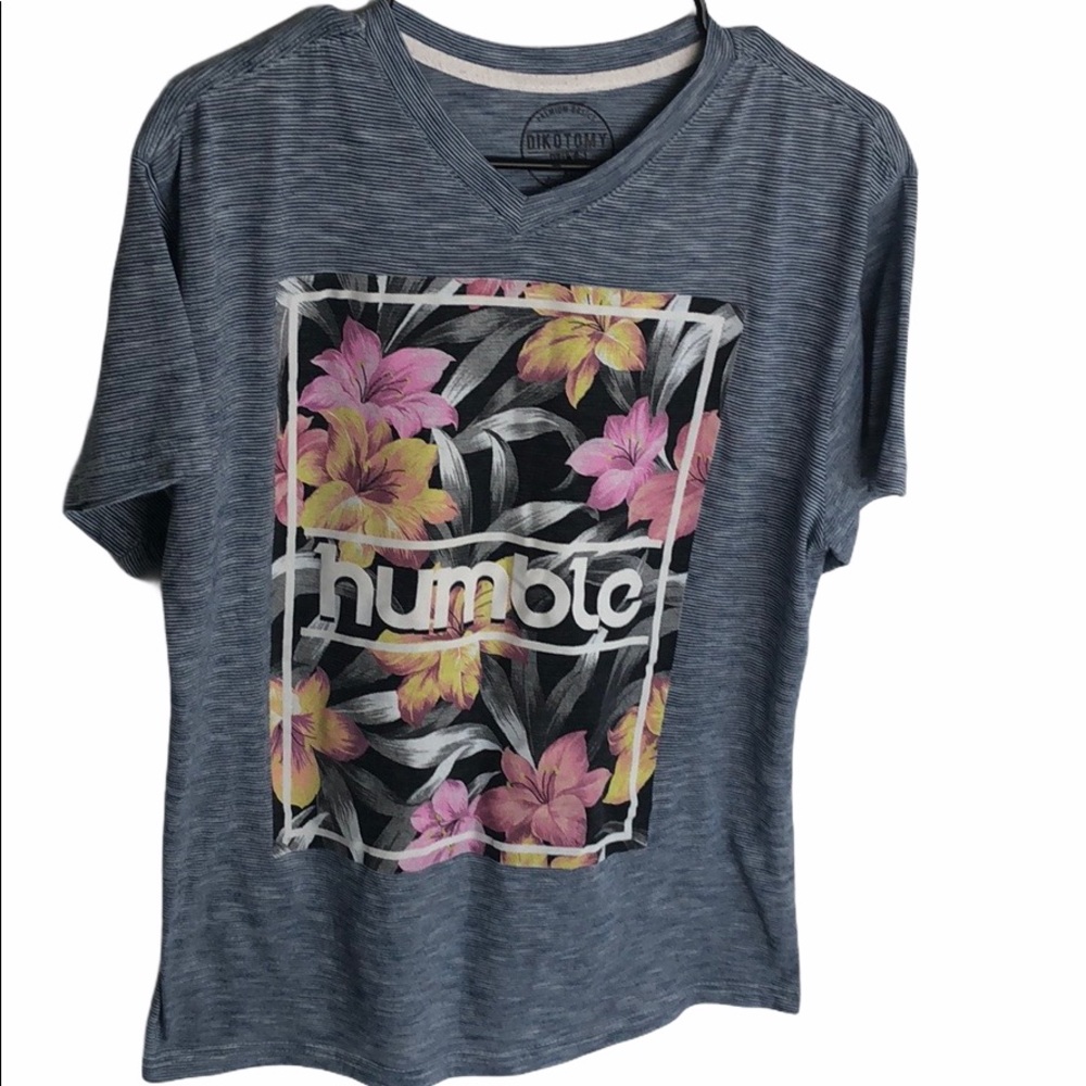 Humble Floral Print Shirt Size XL